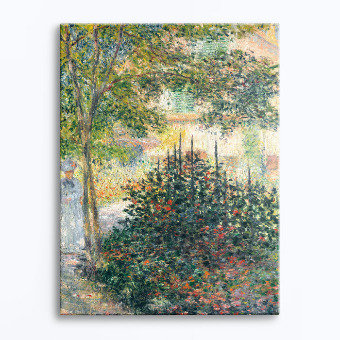 Camille Monet in the Garden at Argenteuil